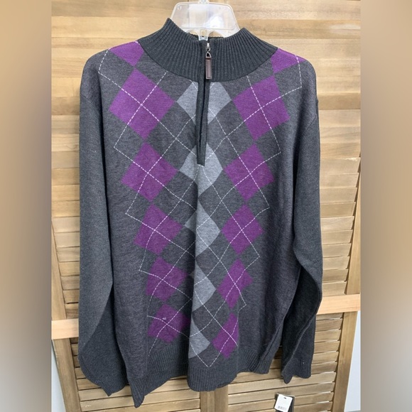 Beverly Hills Polo Club Other - NWT Beverly Hills Polo Club Argyle Sweater